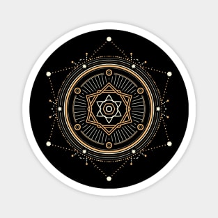 Sacred geometry Magnet